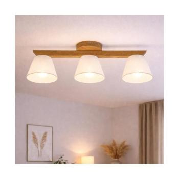 Mennyezeti csillár ANTONIO 3xE14/40W/230V tölgy LM-3.128/A/dąb/biały kép