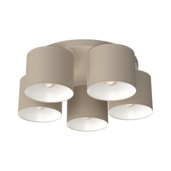 Mennyezeti lámpa ARDEN 5xE27/15W/230V átm. 58 cm bézs 4235 kép