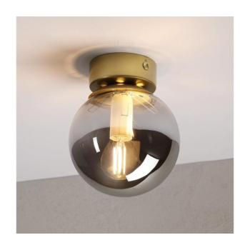 Mennyezeti lámpa ELIAS 1xE14/5W/230V átm. 13 cm arany/füstszürke LM-1.339/ZŁOTY/SMOKY kép