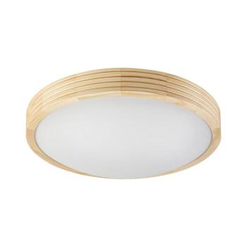 Mennyezeti lámpa NATURAL MODERN SLIM 2xE27/15W/230V Ø 37,5 cm fenyő LD-PD-8.2/R/SOSNA kép