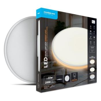 Modee Mennyezeti LED Lámpa 22W MB001 4000K B-2700K Ø400x50mm (2000lm), 120°, CRI>80, 3CCTK, 3CCT, IP20 kép