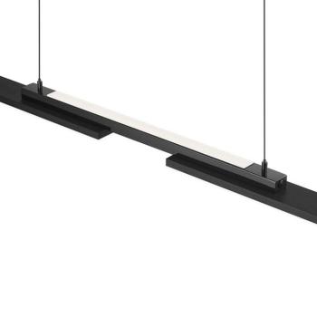 More LED lógó lámpa, antracit, hossza 120 cm, fém kép