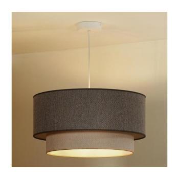 - Csillár zsinóron BOHO ECO RECYCLING 1xE27/15W/230V átm. 45 cm barna/krémes 603911 kép