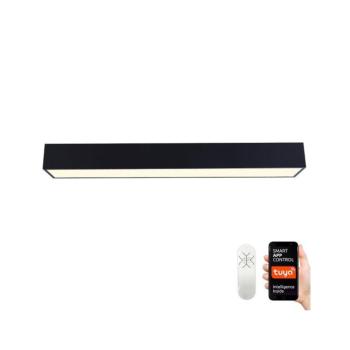 NEO 07074-90-LED Dimmelhető mennyezeti lámpa CANTO 50W/230V fekete Tuya + távirányító 07074-90 kép