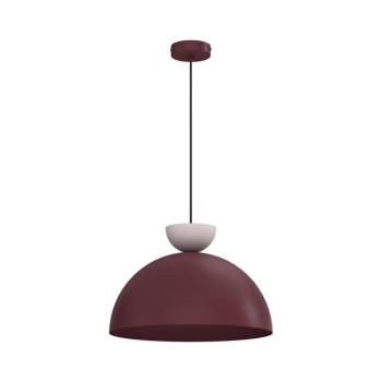 NEVIS kábeles függőlámpa 1xE27/15W/230V, átm. 38 cm, bordó 9716A kép
