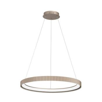 Niike LED függő lámpa, arany színű, Ø 70 cm, fém, CCT kép