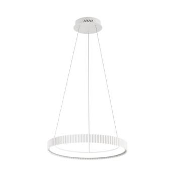 Niike LED függő lámpa, fehér, Ø 50 cm, fém, CCT kép