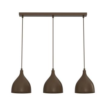 NOAK CLASSIC kábelcsillár 3xE27/15W/230V barna 6237 kép