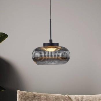 Noctis LED lógó világítás, füstszürke, üveg, dimmelhető, 3 000 K kép