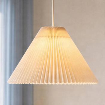 NOLA Percy lógó világítás, bézs, Ø 42 cm, vászon kép