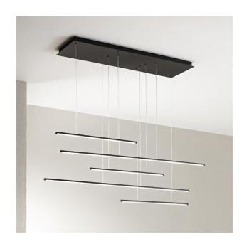 Ondaluce - Dimmelhető LED függeszték kábelen GENIUS LED/72W/230V fekete SO.GENIUS/5O-NERO kép