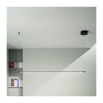 Ondaluce - Dimmelhető LED kábeles függőlámpa GENIUS LED/28W/230V fekete SO.GENIUS/160-NERO kép
