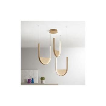 Ondaluce - Fényerőszabályozható LED kábelre szerelt csillár LOTUS LED/70W/230V arany SO.LOTUS/3-ORO kép