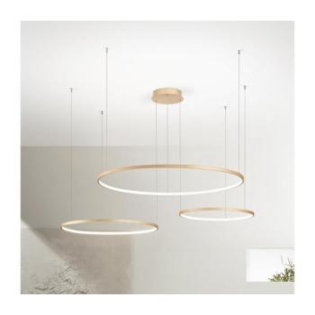 Ondaluce - LED dimmelhető kábeles csillár SOEL LED/28W/230V+LED/38W+LED/47W SO.SOEL/3-ORO kép