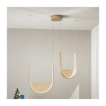 Ondaluce - LED dimmelhető kábeles függeszték LOTUS LED/55W/230V arany SO.LOTUS/2-ORO kép