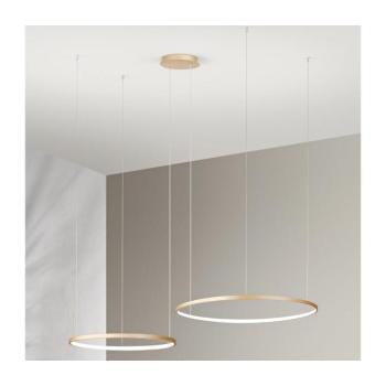 Ondaluce - LED fényerőszabályozható kábelen függesztett csillár SOEL LED/28W/230V + LED/38W aranyszínű SO.SOEL/2-ORO kép