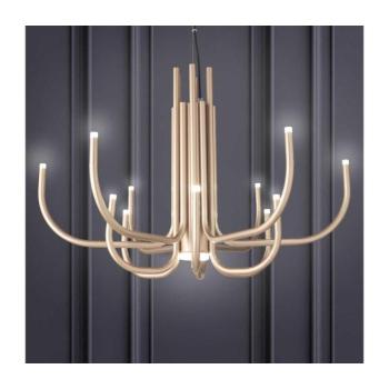 Ondaluce - LED fényerőszabályozható kábeles csillár NOUVEAU LED/35W/230V Ø 78 cm aranyszínű SO.NOUVEAU/ORO kép