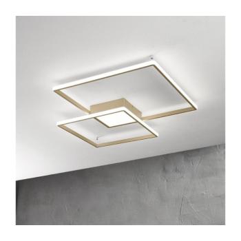 Ondaluce - LED Fényerőszabályozható mennyezeti lámpa DOWEL LED/46W/230V 55x55 cm aranyszínű PL.DOWEL/PC-ORO kép