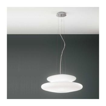 Ondaluce - PAGODA kábeles csillár 3xE27/15W/230V + 2xE27/15W Ø 50 cm fehér SO.PAGODA/50 kép