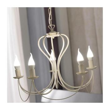 ONLI - Csillár láncon CANDELA 5xE14/6W/230V fehér 4236/5A kép