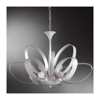 ONLI - Csillár láncon SERENA 9xE14/6W/230V fehér 4735/9 kép