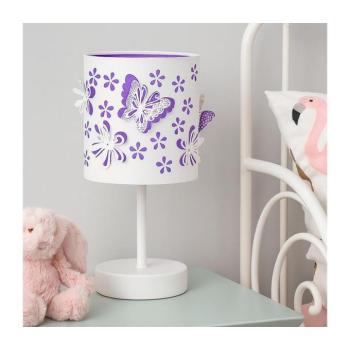 ONLI - Gyereklámpa TITILLA 1xE14/6W/230V 22 cm lila/fehér 4779/L kép