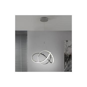 ONLI - LED Csillár zsinóron LOOP LED/40W/230V 4000K fényezett króm 5096/S kép