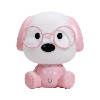 ONLI - LED fényerőszabályozható gyermek éjjeli lámpa PUPPIES LED/3W/230V 20 cm kutya/rózsaszín 075/LR kép
