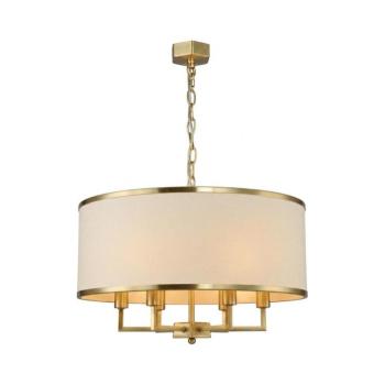Open Design OR80230 - Láncra függesztett CASA csillár 6xE14/15W/230V krémszínű/sárgaréz OR80230 kép