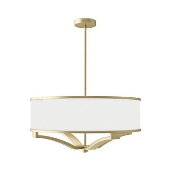 Open Design OR84818 - GERDO rúdos csillár 4xE27/12W/230V sárgaréz/fehér OR84818 kép