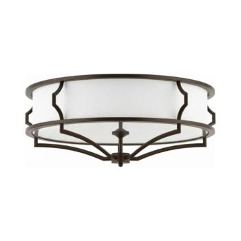 Open Design OR86607 - Mennyezeti lámpa STESSO 4xE27/12W/230V átm. 65 cm barna OR86607 kép