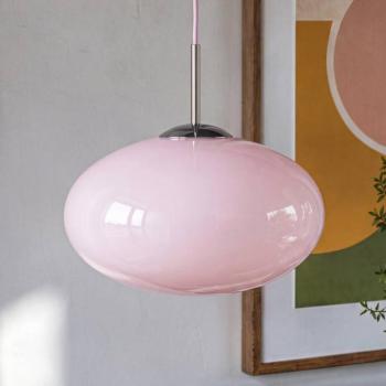 OSRAM Decor Forma lógó világítás, rózsaszín/króm, Ø 31 cm, üveg kép