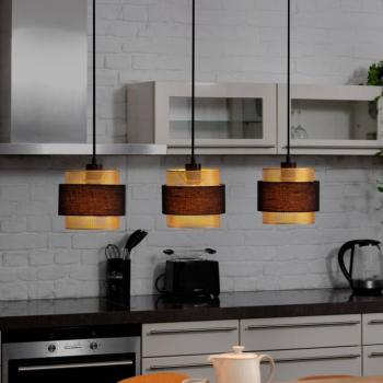OSRAM Decor Hornet lógó világítás, 3 izzós, fekete/arany kép