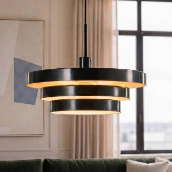 OSRAM Decor Layer lógó világítás, sötétzöld, Ø 40 cm, fém kép