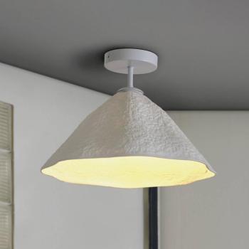 OSRAM Decor Lotus Leaf mennyezeti lámpa, 1 izzó, fehér, papír, E27 kép