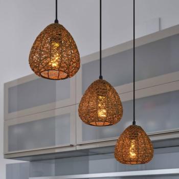 OSRAM Decor Paper Drop lógó lámpa, 3 izzós, hosszú, bézs, E27 kép
