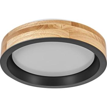 Osram -LED Fényerőszabályozható mennyezeti lámpa MARIANO LED/16W/230V átm. 31 cm tölgy/fekete 4099854626623 kép