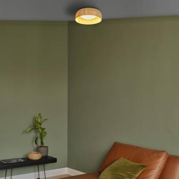 OSRAM LED mennyezeti lámpa Decor Bamboo Paper, Ø 30 cm, bambusz kép