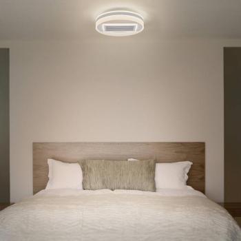 OSRAM LED mennyezeti ventilátor GRILL, Ø 50 cm, fehér, távirányítóval kép