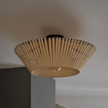 OSRAM mennyezeti lámpa Decor csík bézs Ø 40,5 cm textil E27 kép