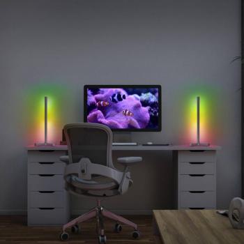 OSRAM SMART+ WiFi asztali lámpa CORNER MAGIC, ezüst, 43 cm RGB kép