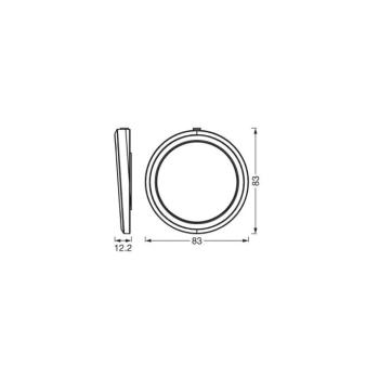 OSRAM SMART+ WiFi UNDERCABINET ROUND, fehér, Ø 8 cm, 3 darabos készlet kép