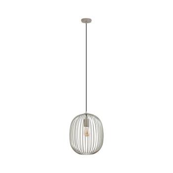 OVELLA zsinóros csillár 1xE27/15W/230V, átm. 34 cm, bézs W-KM 1368/1 LMH-B kép