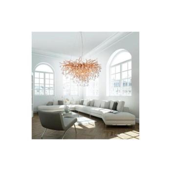 Paul Neuhaus 2192-11 - Csillár zsinóron ICICLE 10xG9/40W/230V 50x100 cm réz 2192-11 kép