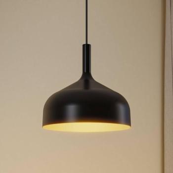 Paulmann Embla II lógó lámpa, fekete-arany, Ø 30 cm, fém kép