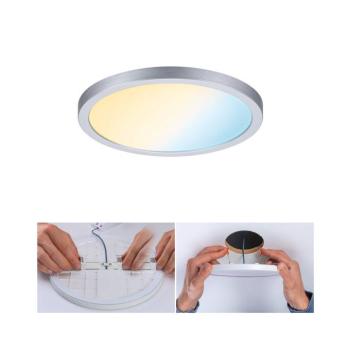 Paulmann Panel Areo ZigBee CCT kerek króm 17,5cm kép