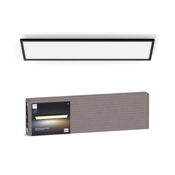 Philips Hue AURELLE LED 39W 230V stropní stmívatelné svítidlo černé 120x30 cm 8720169329034 kép