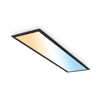 Piatto A LED panel, fekete, 100x25 cm, távirányítóval, 12,6 W kép