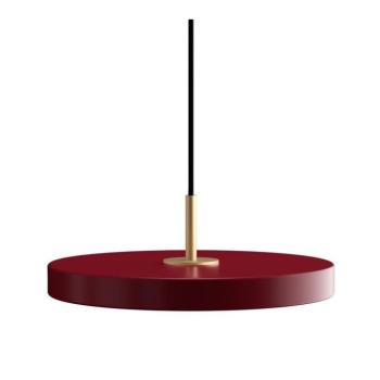 Piros fém LED dimmelhető függőlámpa fém búrával ø 31 cm Asteria Plus – UMAGE kép