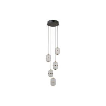 PND-34375-5-BK - LED csillár kábelen ALANI 5xLED/5,6W/230V 3000K fekete PND-34375-5-BK kép